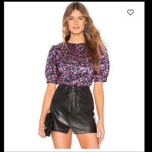 Carrington Top in Pink Rainbow